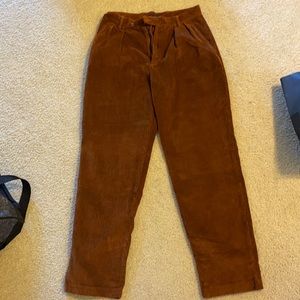 Vintage JCrew Brown Corduroy Pants